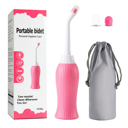 Peri Bottle for Postpartum Perineal Recovery and Cleansing.15oz(Pink)