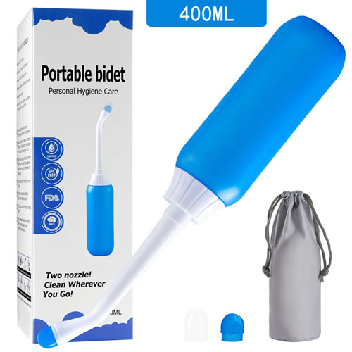 Peri Bottle for Postpartum Perineal Recovery and Cleansing.13.5oz(Blue)