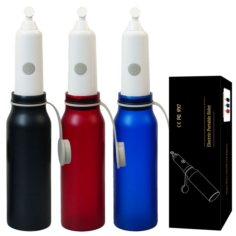 Portable Bidet for Travel with 6 Spray Settings, High Pressure Handheld, Rechargeable Electric Porta