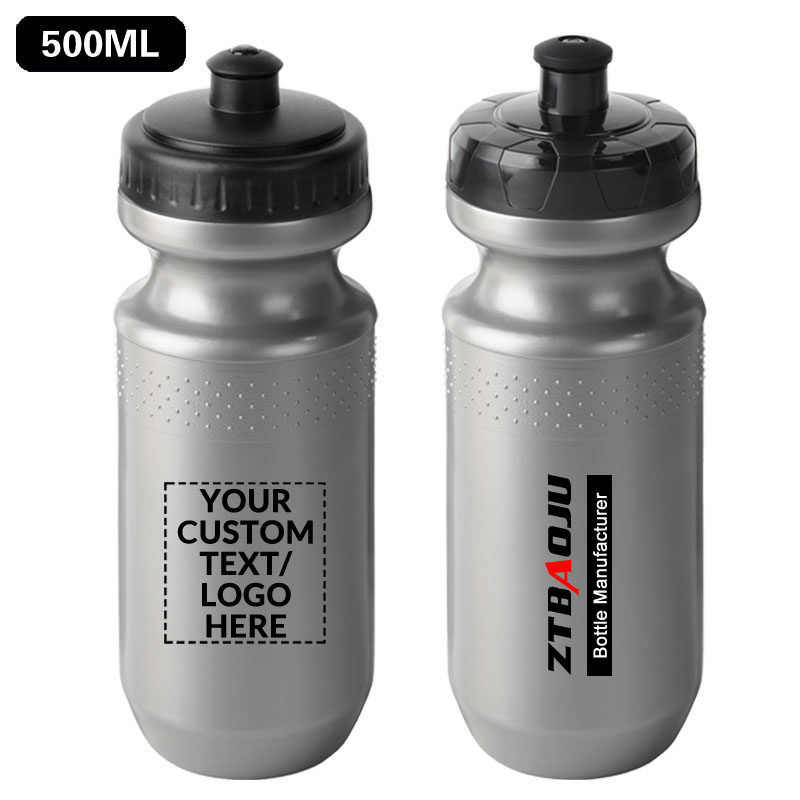 500ML Reusable BPA Free plastic Squeeze Water Bottle for Bike Sports